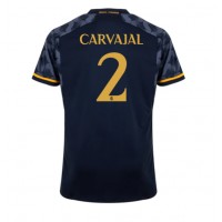 Maglie da calcio Real Madrid Daniel Carvajal #2 Seconda Maglia 2023-24 Manica Corta